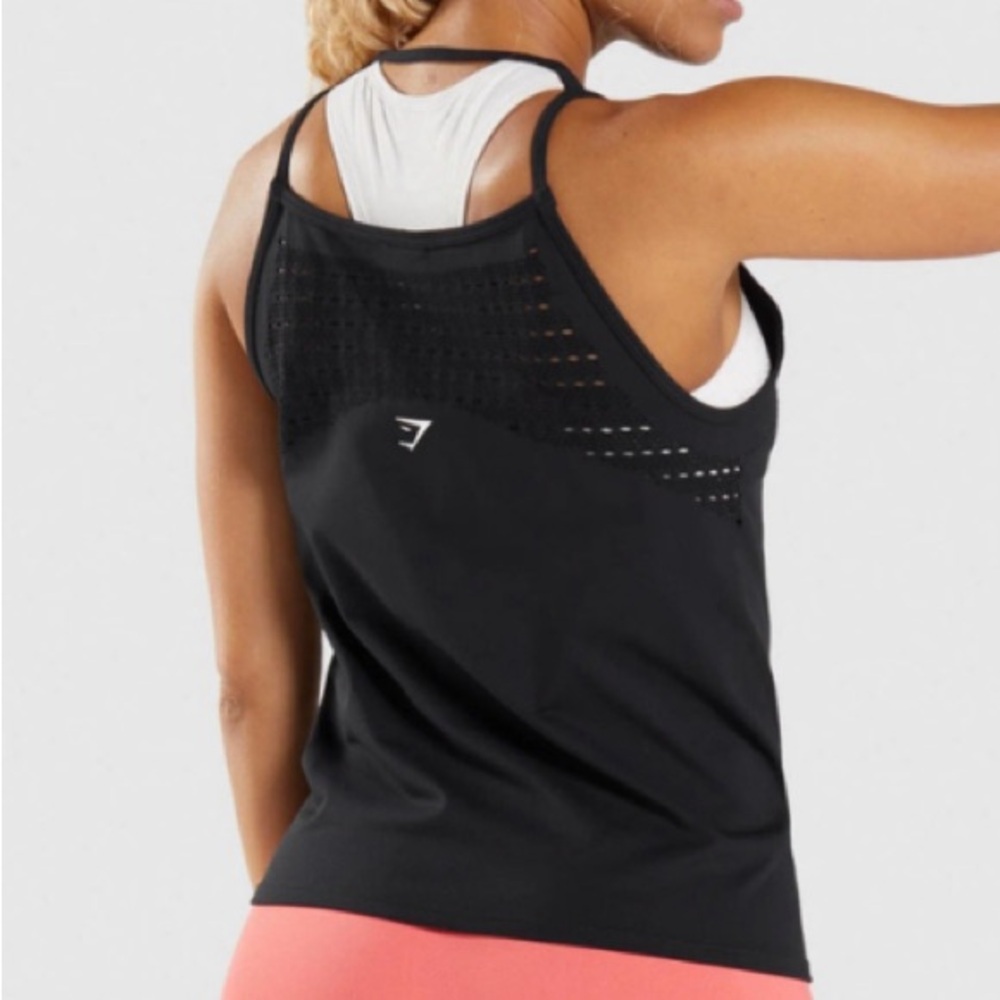 Gymshark Energy Seamless Laser Cut Tank Top ~ Small - Picture 2 of 10
